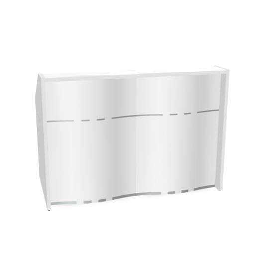 Recepcijas lete Wave 1, platums 156 cm, konfigurējama