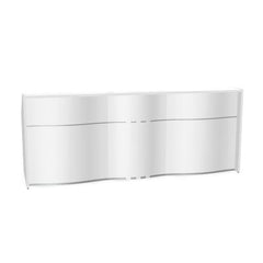 Recepcijas lete Wave 2, platums 275 cm, konfigurējama