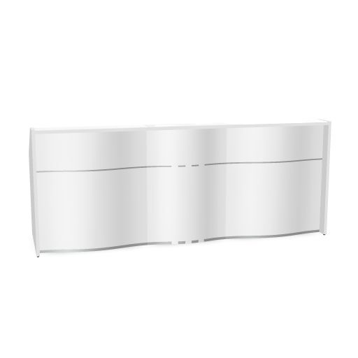 Recepcijas lete Wave 2, platums 275 cm, konfigurējama