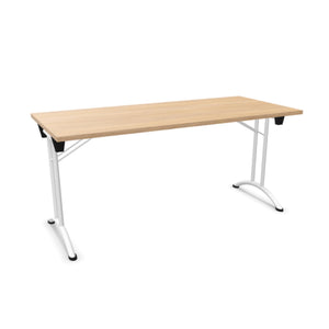 Salokāms konferenču galds FOLD ONE, 160 x 70 cm; konfigurējams - Ergostock.lv