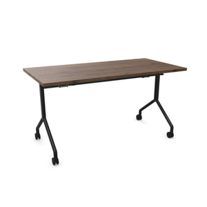 Salokāms konferenču galds uz ritentiņiem FOLD ONE, 140 x 70 cm; konfigurējams - Ergostock.lv