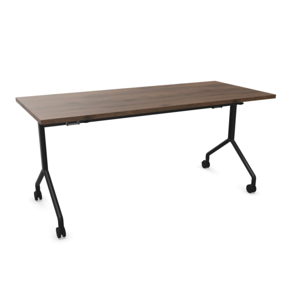 Salokāms konferenču galds uz ritentiņiem FOLD ONE, 160 x 70 cm; konfigurējams - Ergostock.lv