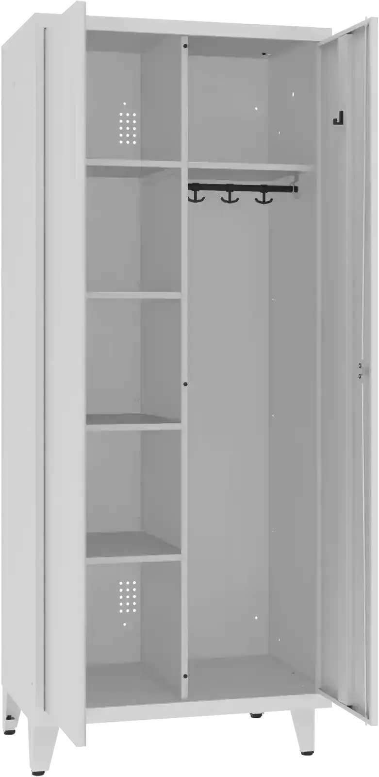 Skapis MSU 81, 194 x 80 x 50 cm - Ergostock.lv