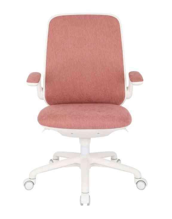 Bērnu un jauniešu krēsls Easy White – Rozā