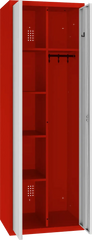 Inventāra skapis ar pakaramo 1800x600x500 mm - Ergostock.lv