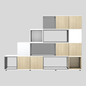 Starpsiena GATO, platums 2400 mm, augstums 1720 mm, konfigurējama-Ergostock