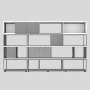 Starpsiena GATO, platums 2800 mm, augstums 1720 mm, konfigurējama-Ergostock