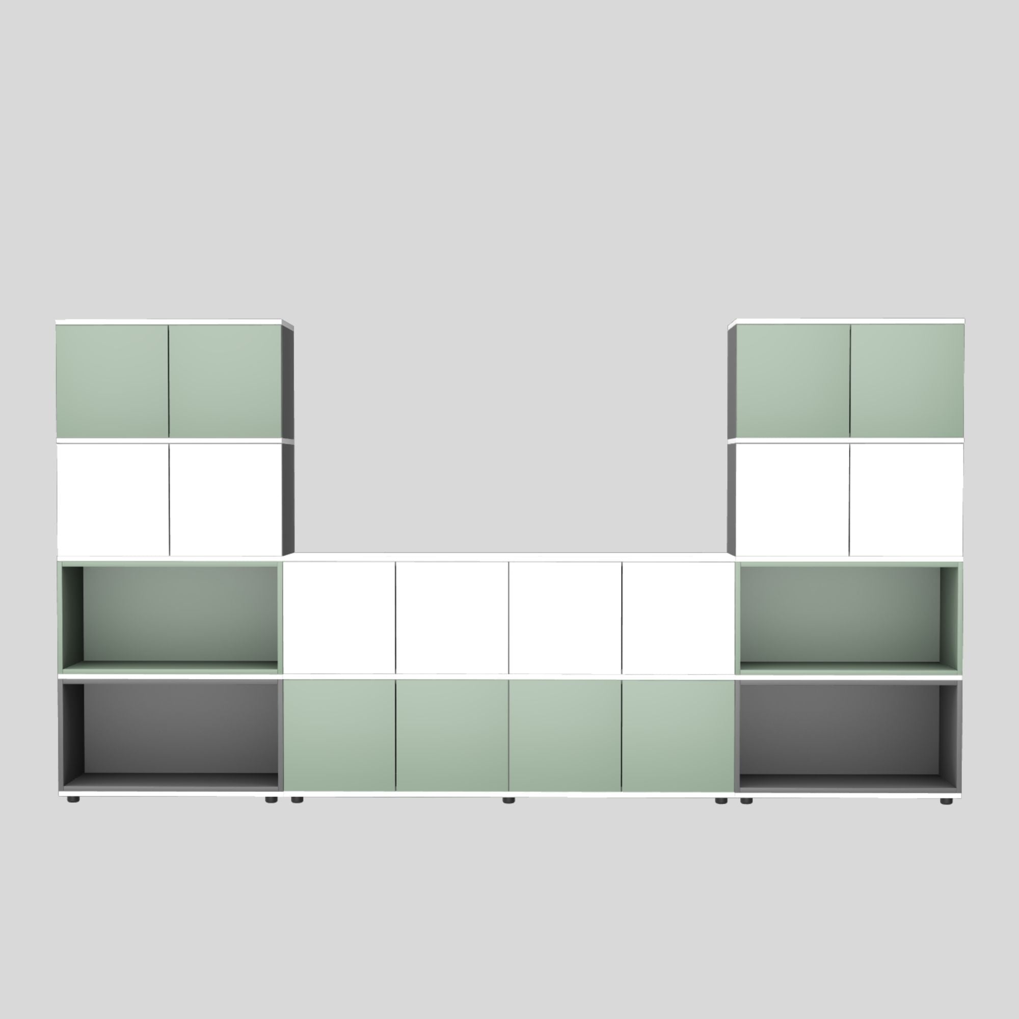 Starpsiena GATO, platums 3200 mm, augstums 1720 mm, konfigurējama-Ergostock