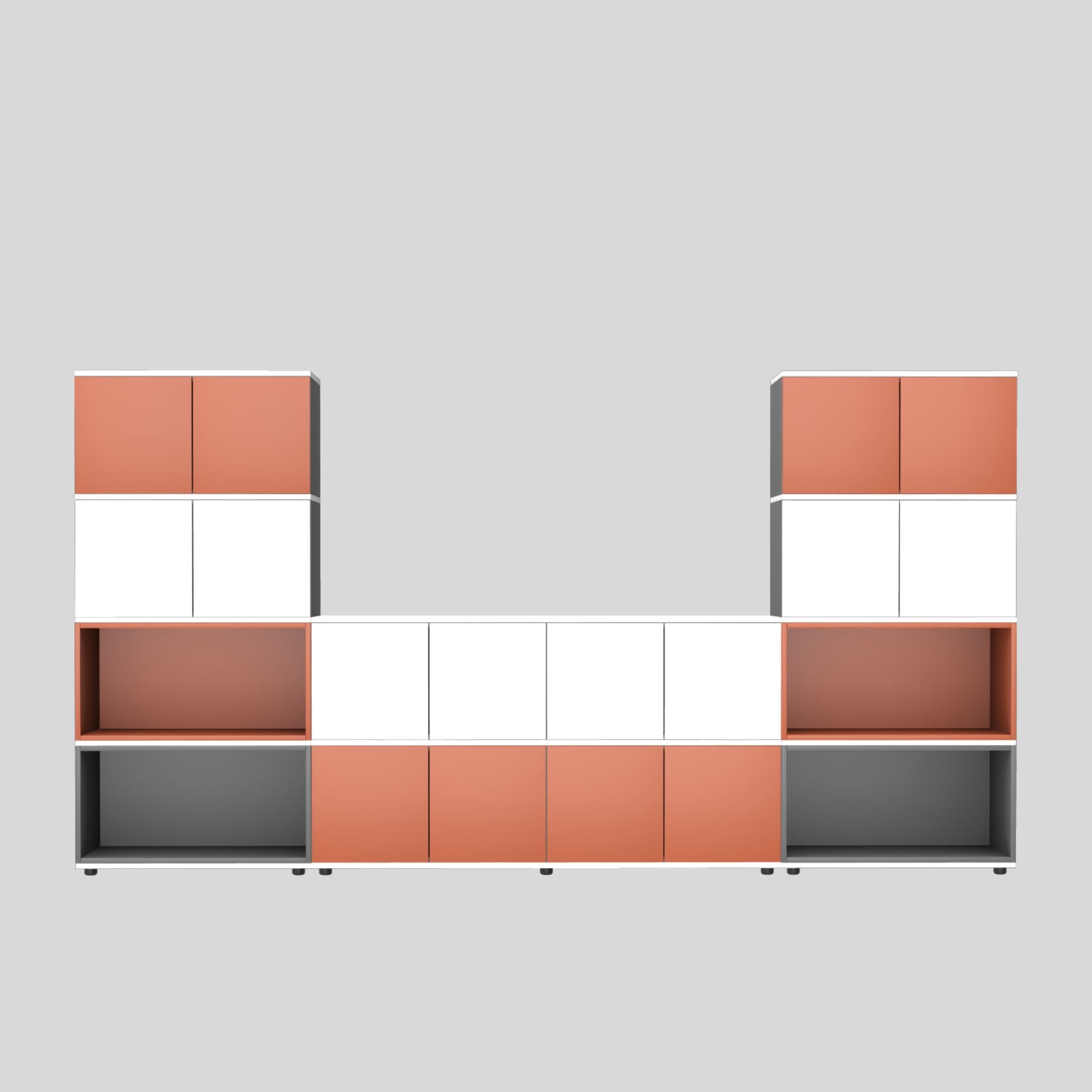 Starpsiena GATO, platums 3200 mm, augstums 1720 mm, konfigurējama-Ergostock