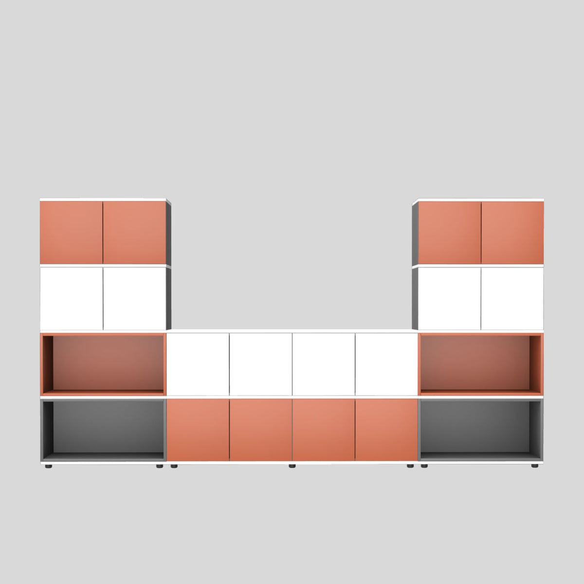 Starpsiena GATO, platums 3200 mm, augstums 1720 mm, konfigurējama-Ergostock