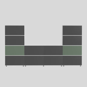 Starpsiena GATO, platums 3200 mm, augstums 1720 mm, konfigurējama-Ergostock