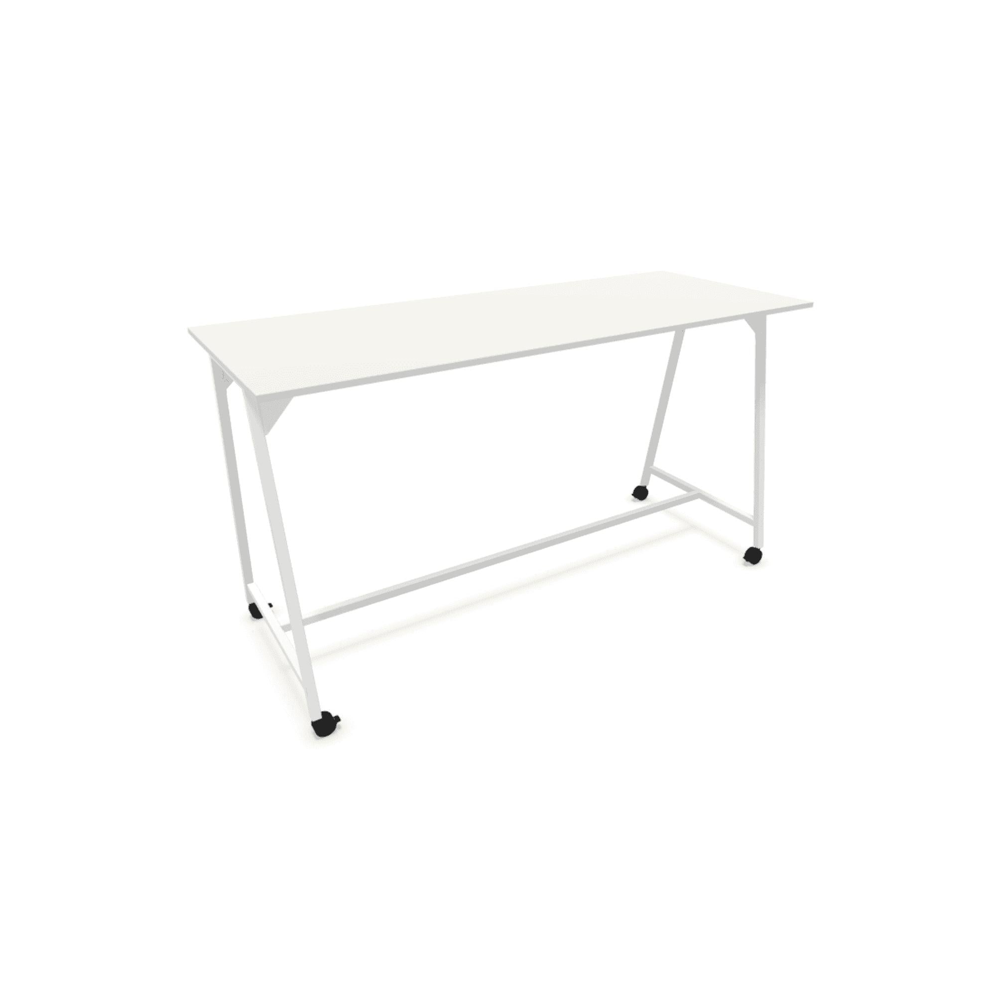 Stāvgalds AART 1, izmērs 200 x 100 x 110H cm, ar ritentiņiem - Ergostock.lv