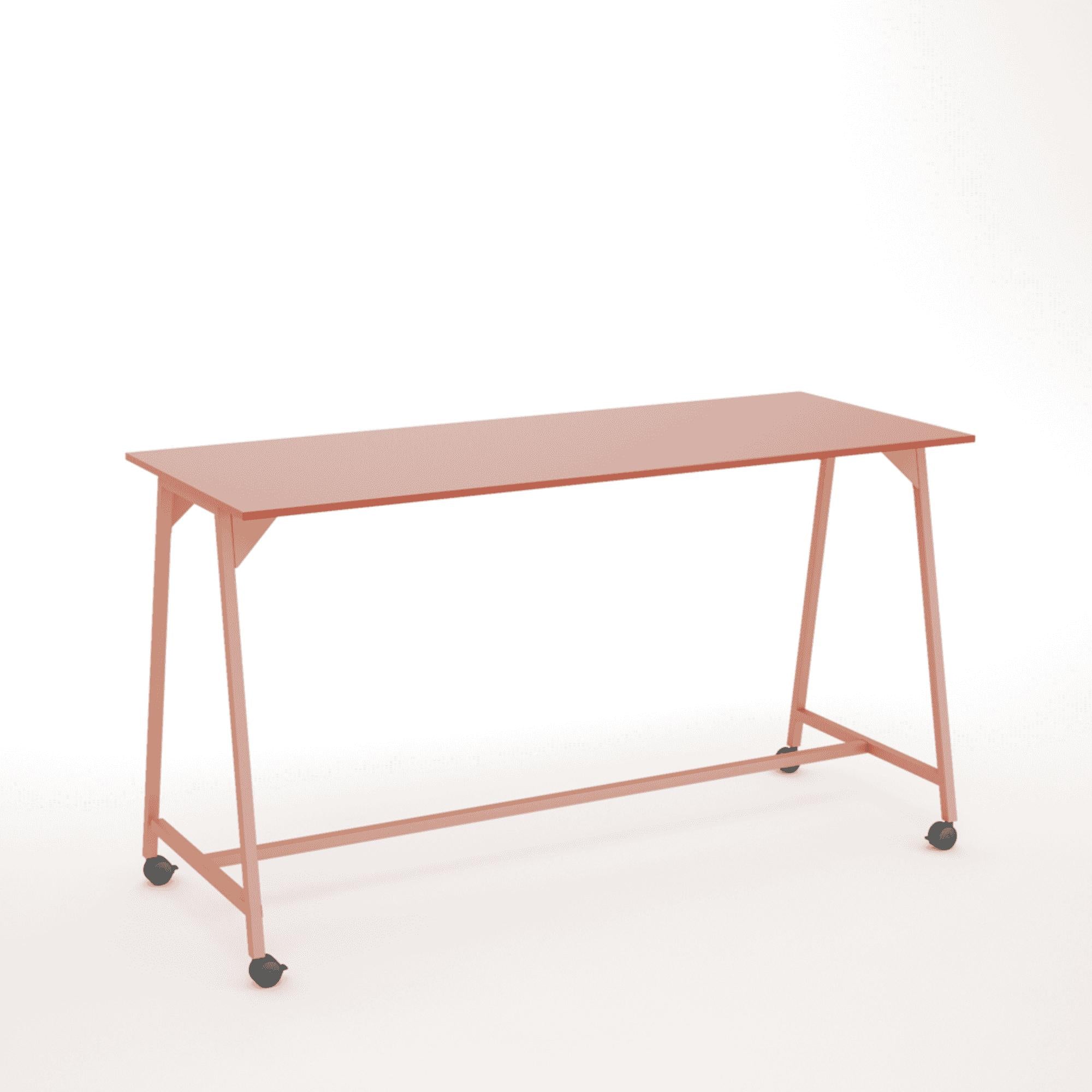 Stāvgalds AART 1, izmērs 200 x 100 x 110H cm, ar ritentiņiem - Ergostock.lv