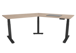 Elektriski augstumā regulējams galds Trio (120°) - Ergostock.lv