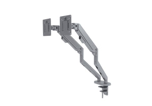 Monitora turētājs ar gāzes amortizatoru Pro Line Dual - Ergostock.lv