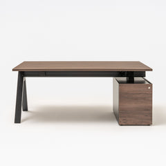 Vadītāju galds VIGA ar atvilktņu bloku, mdd; konfigurējams