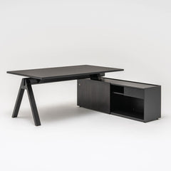 Vadītāju galds VIGA ar plauktu, mdd; konfigurējams