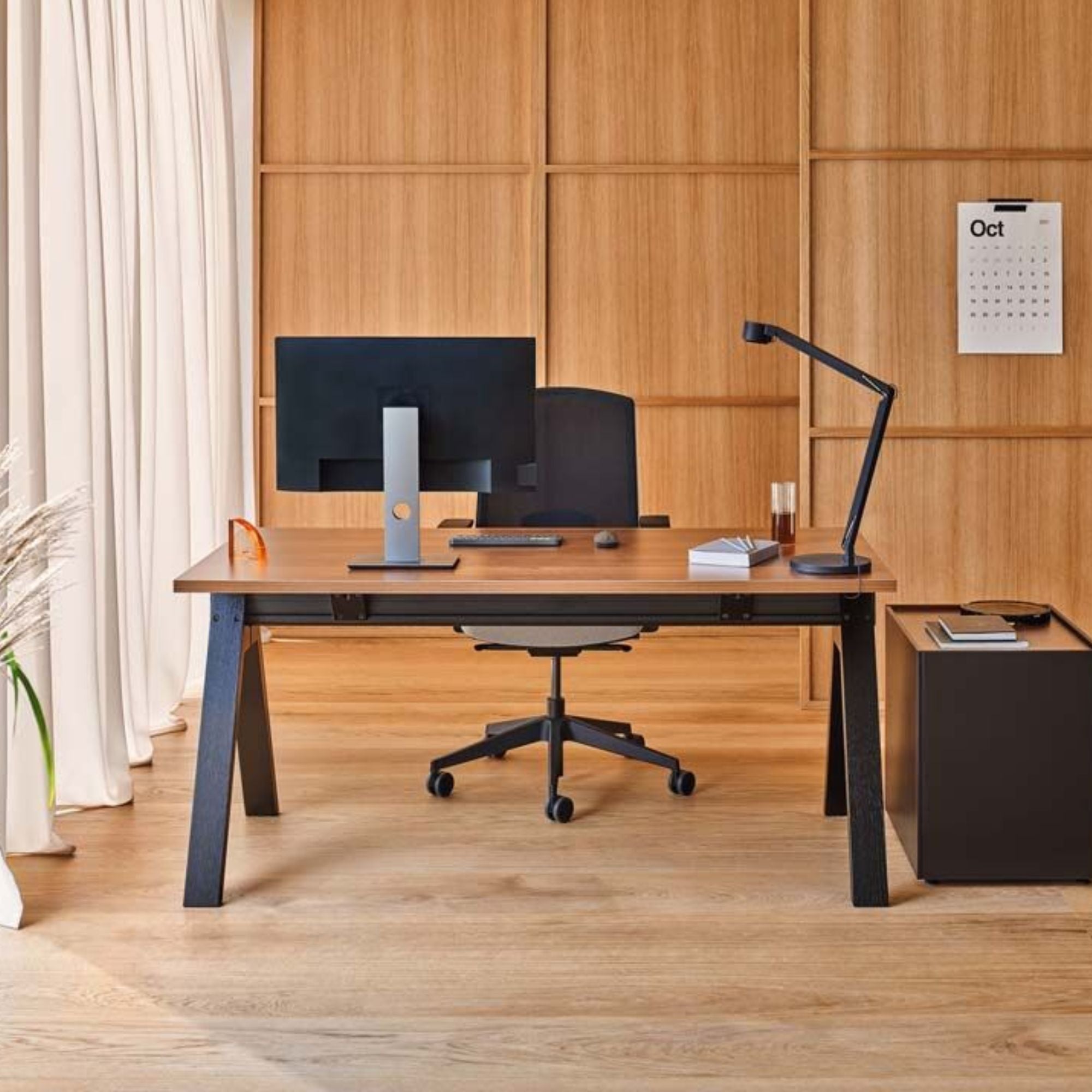 Vadītāju galds VIGA, mdd; konfigurējams - Ergostock.lv