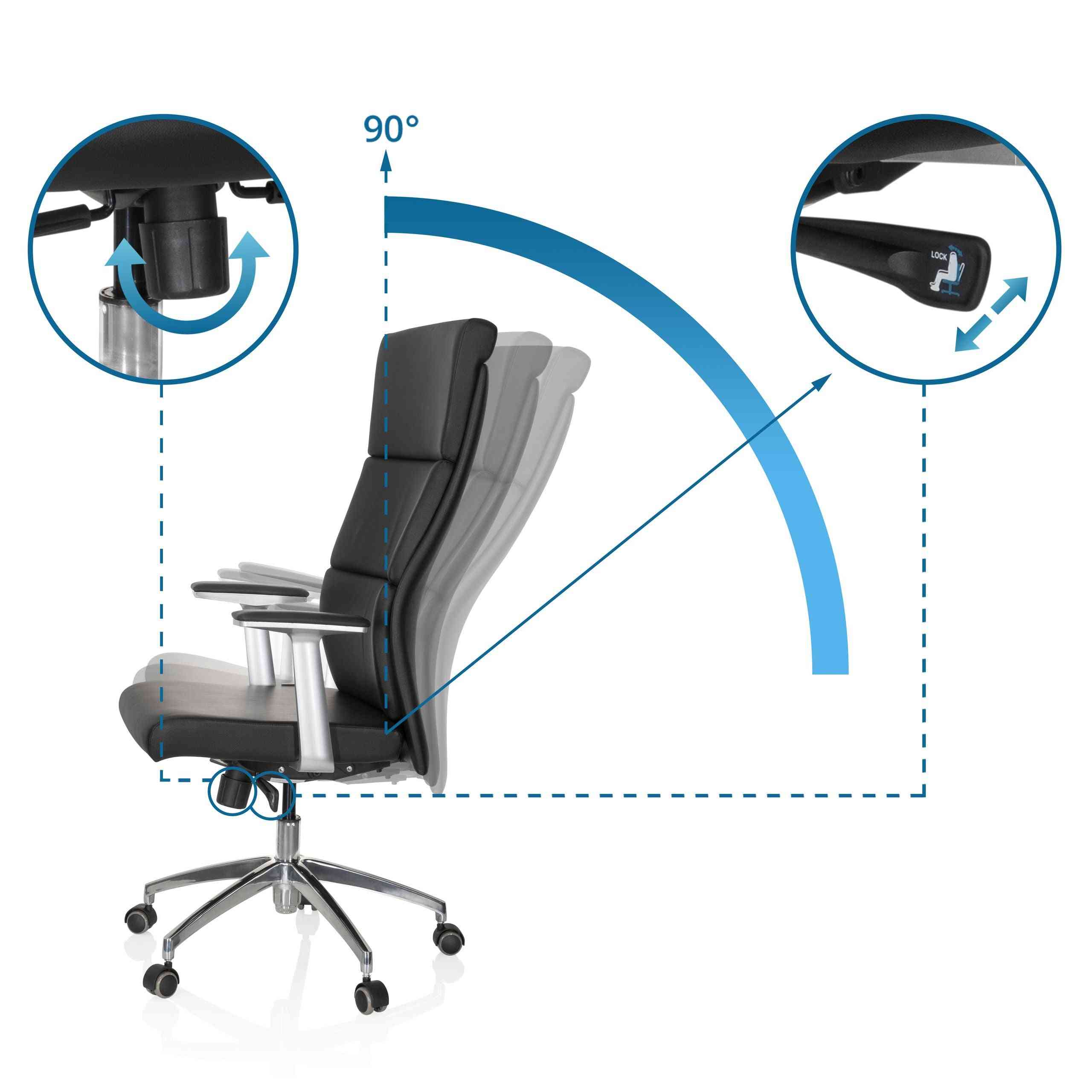 Vadītāju krēsls MONZA - Ergostock.lv