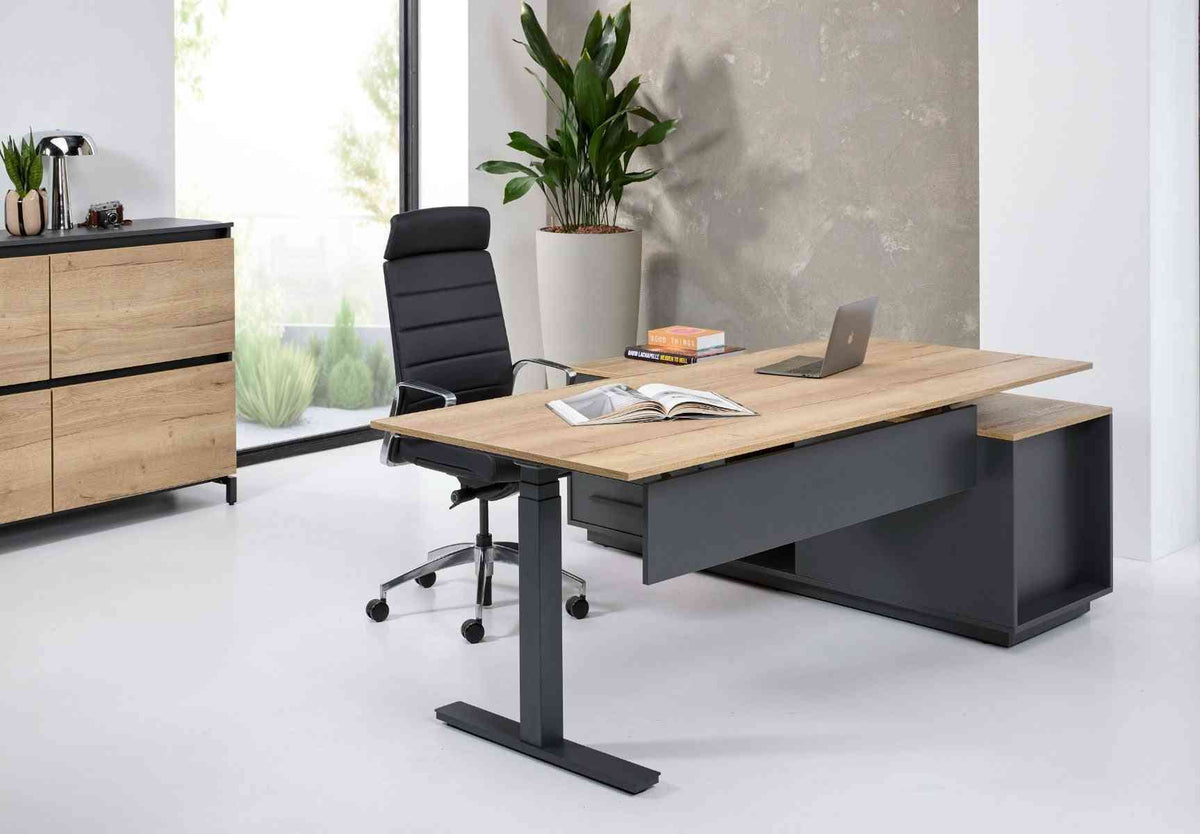 Vadītāju krēsls Superior Leather - Ergostock.lv