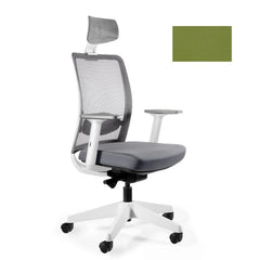 Biroja krēsls ANGGUN, balts-Ergostock