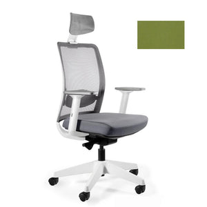 Biroja krēsls ANGGUN, balts-Ergostock