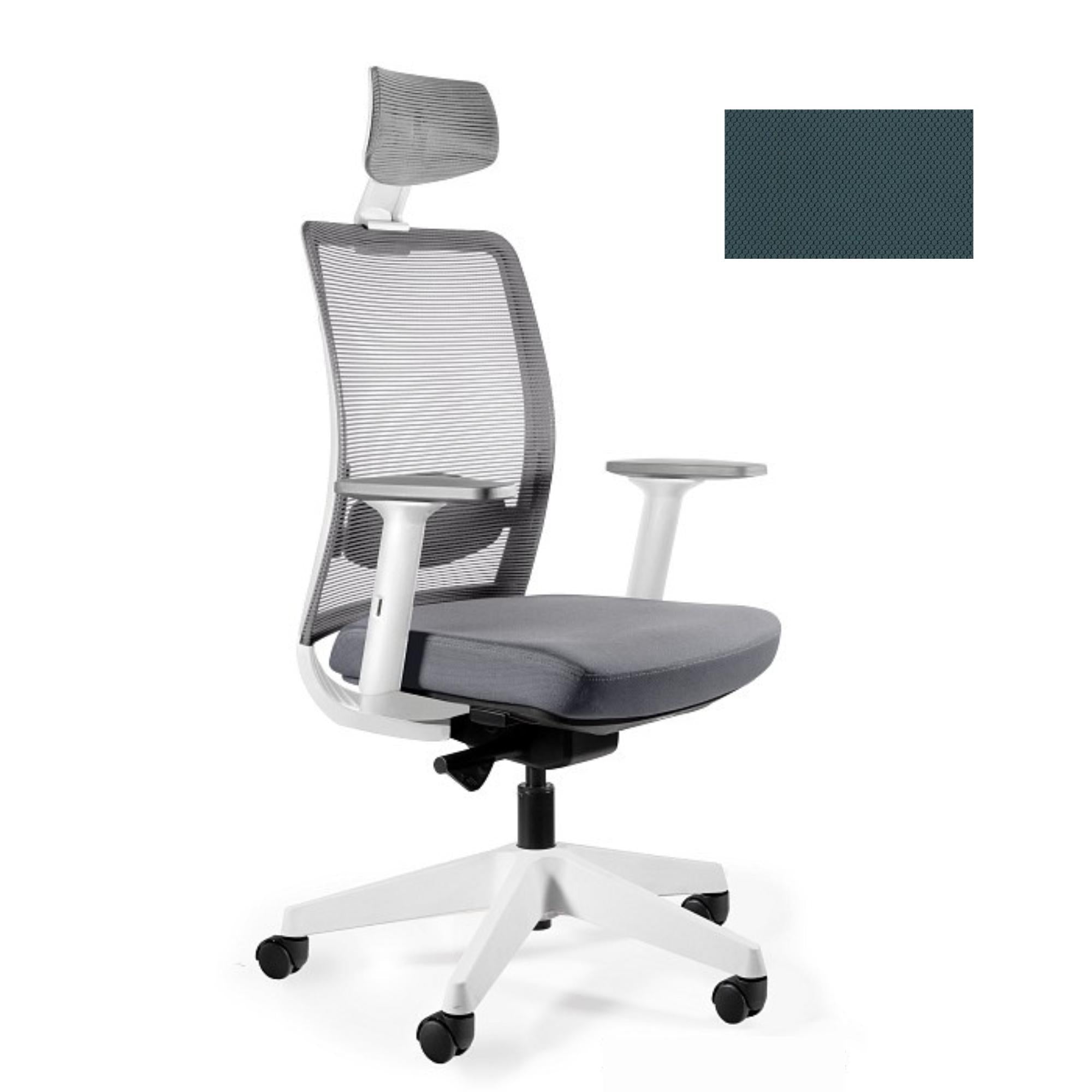 Biroja krēsls ANGGUN, balts-Ergostock