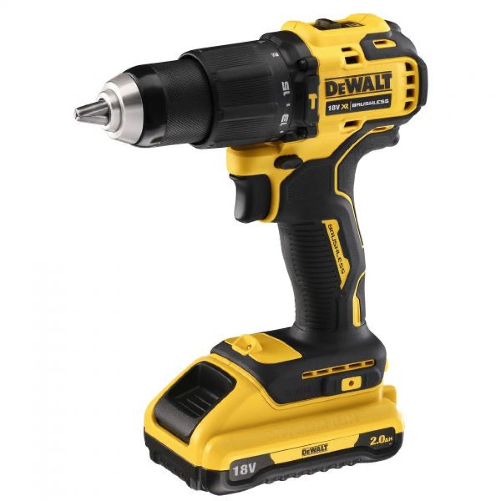 DeWalt DCD709D2T-QW Akumulatora Triecienurbjmašīna/ Triecienskrūvgriezis 18V 2x2Ah - Ergostock.lv