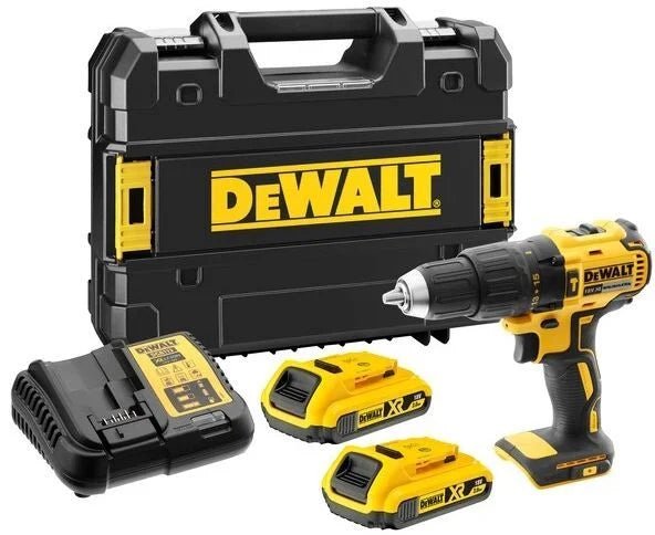 DeWalt DCD778D2T-QW Akumulatora Triecienurbjmašīna/ Triecienskrūvgriezis 18V 2x2Ah - Ergostock.lv