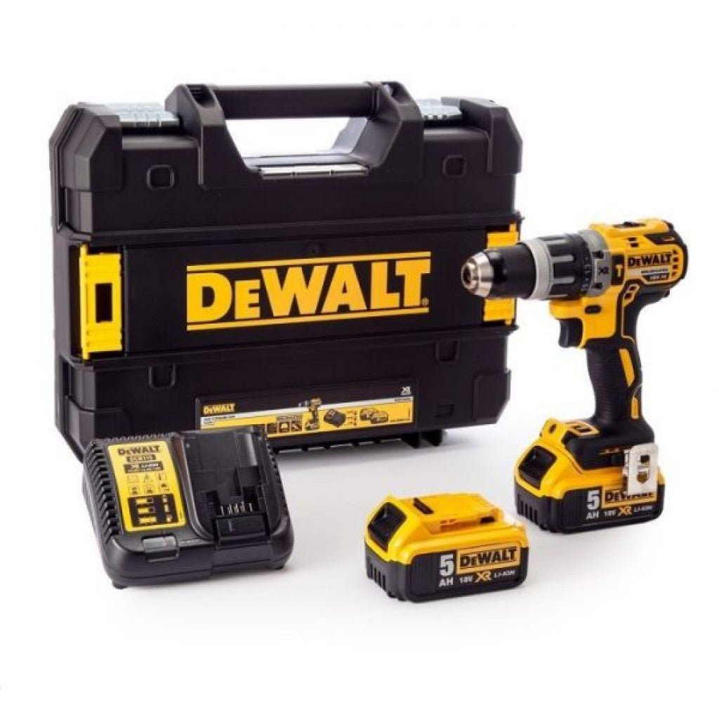 DeWalt DCD796P2-QW) Akumulatora Triecienurbjmašīna/ Triecienskrūvgriezis 18V 2x5Ah - Ergostock.lv