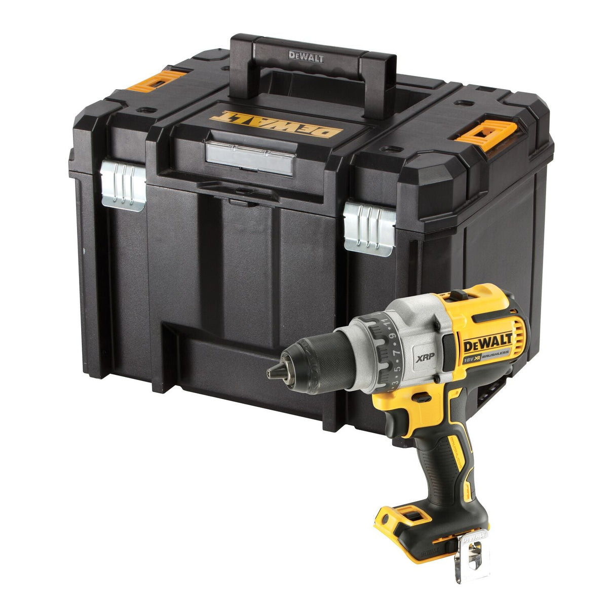 DeWalt DCD991NT-XJ Akumulatora Skrūvgriezis/Urbjmašīna Bez Akumulatora Un Lādētāja 18V - Ergostock.lv