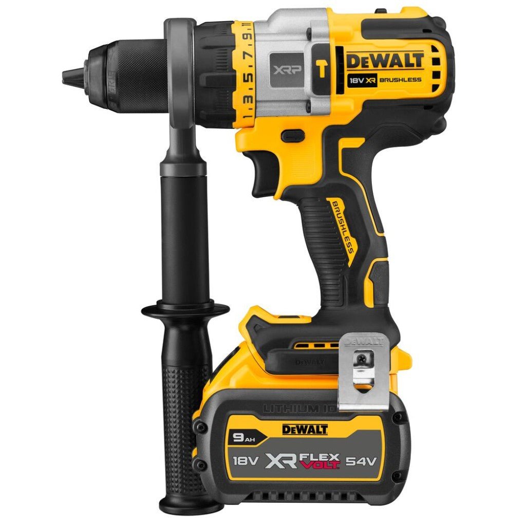 DeWalt DCD999X1-QW Akumulatora Triecienskrūvgriezis/Triecienurbjmašīna 18V 9Ah - Ergostock.lv