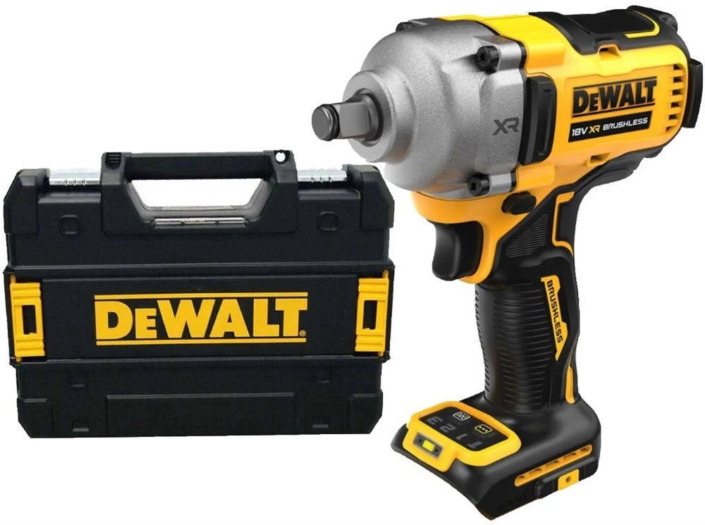 DeWalt DCF891NT-XJ Akumulatora Trieciena Uzgriežņu Atslēga Bez Akumulatora Un Lādētāja 18V - Ergostock.lv