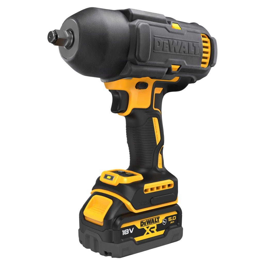 Dewalt XR Akumulatora Triecienuzgriežņu Atslēga 2x5Ah 18V (DCF900P2G-QW) - Ergostock.lv