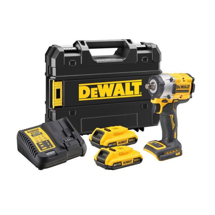 Dewalt DCF921D2T-QW Akumulatora Triecienskrūvgriezis 2x2Ah 18V - Ergostock.lv