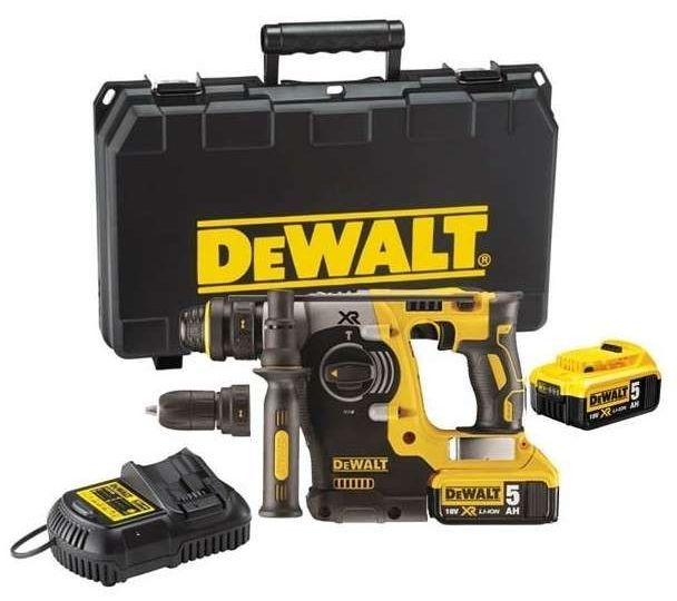 DeWalt DCH274P2-QW SDS+ Akumulatora Perforators 2x5Ah 18V - Ergostock.lv