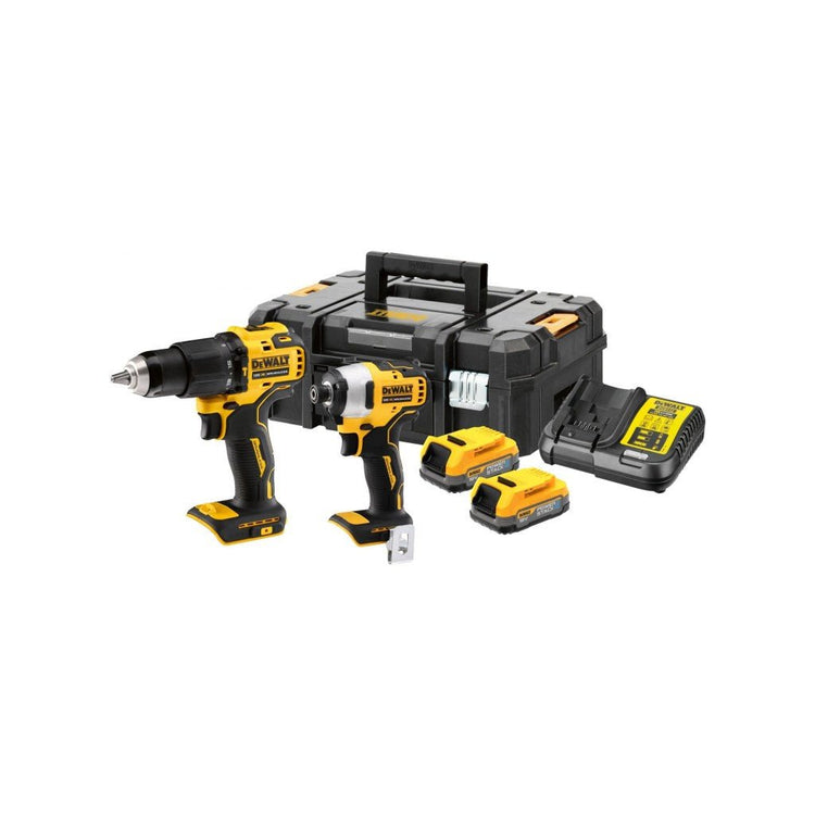 Dewalt DCK2062E2T-QW Instrumentu Komplekts 2x1.7Ah 18V - Ergostock.lv