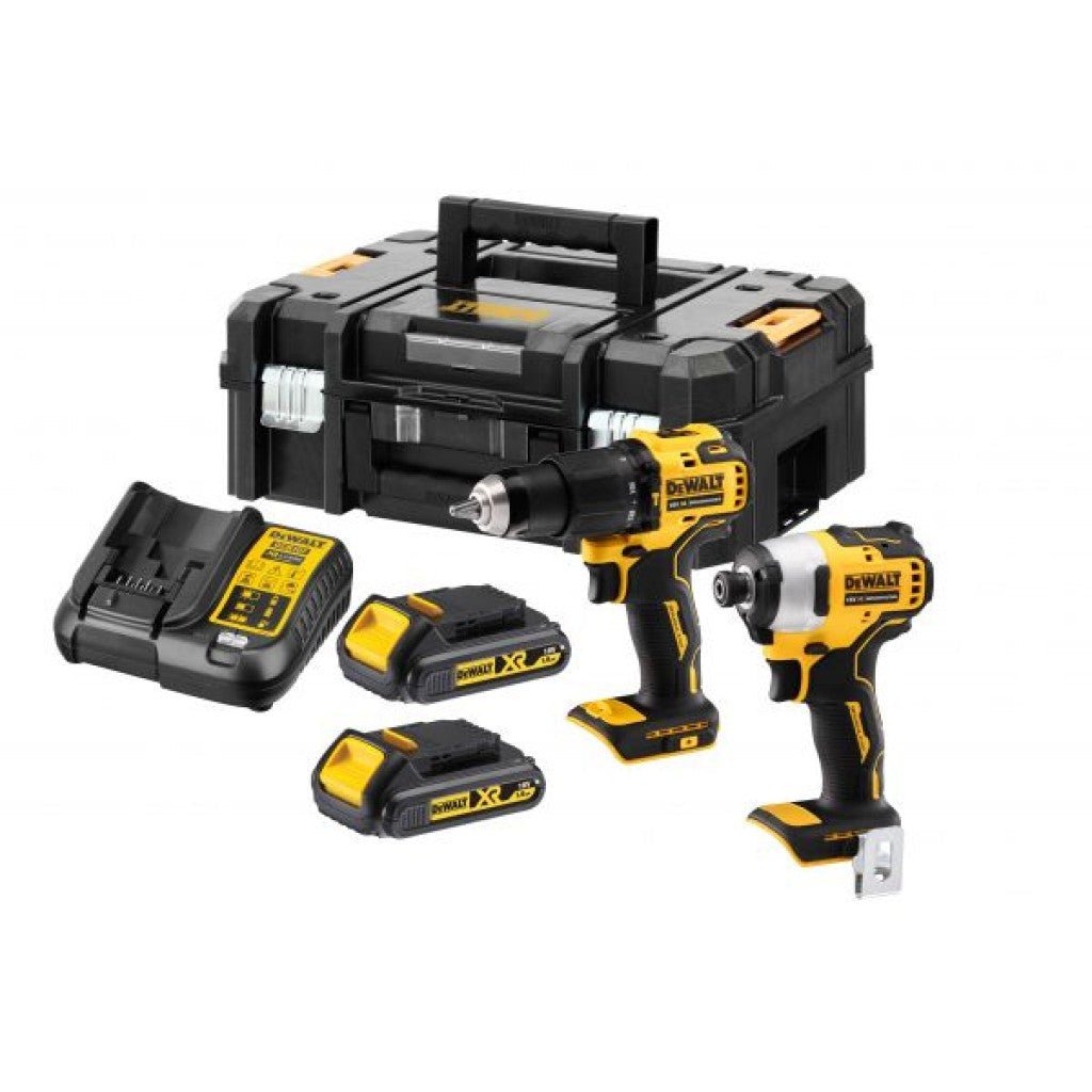 DeWalt DCK2062S2T-QW Instrumentu Komplekts 18V 2x1.2Ah - Ergostock.lv