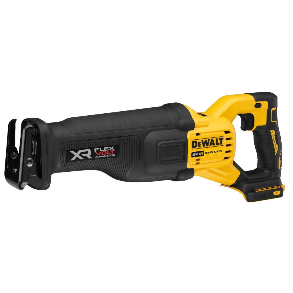 DeWalt DCS386NT-XJ Akumulatora Zobenzāģis 18V Bez Akumulatora Un Lādētāja - Ergostock.lv