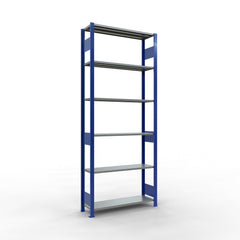 Metāla plaukts Schulte Multiplus 2500 mm x1000 mm divpusējs plug in-Ergostock