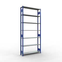 Metāla plaukts Schulte Multiplus 3000 mm x1300 mm divpusējs plug in-Ergostock