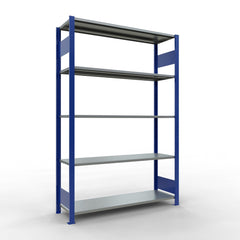 Metāla plaukts Schulte Multiplus 2000 mm x1300 mm divpusējs plug in-Ergostock