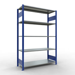 Metāla plaukts Schulte Multiplus 2000 mm x1300 mm divpusējs plug in-Ergostock