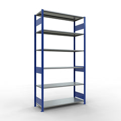 Metāla plaukts Schulte Multiplus 2500 mm x1300 mm divpusējs plug in-Ergostock