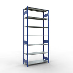 Metāla plaukts Schulte Multiplus 3000 mm x1300 mm divpusējs plug in-Ergostock