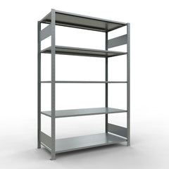 Metāla plaukts Schulte Multiplus 2000 mm x1300 mm divpusējs plug in-Ergostock