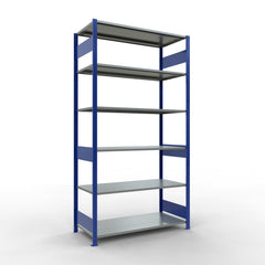 Metāla plaukts Schulte Multiplus 2500 mm x1300 mm divpusējs plug in-Ergostock