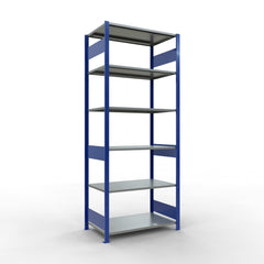 Metāla plaukts Schulte Multiplus 2500 mm x1000 mm divpusējs plug in-Ergostock