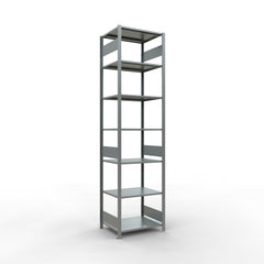 Metāla plaukts Schulte Multiplus 3000 mm x750 mm divpusējs plug in-Ergostock