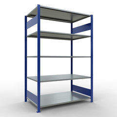 Metāla plaukts Schulte Multiplus 2000 mm x1300 mm divpusējs plug in-Ergostock